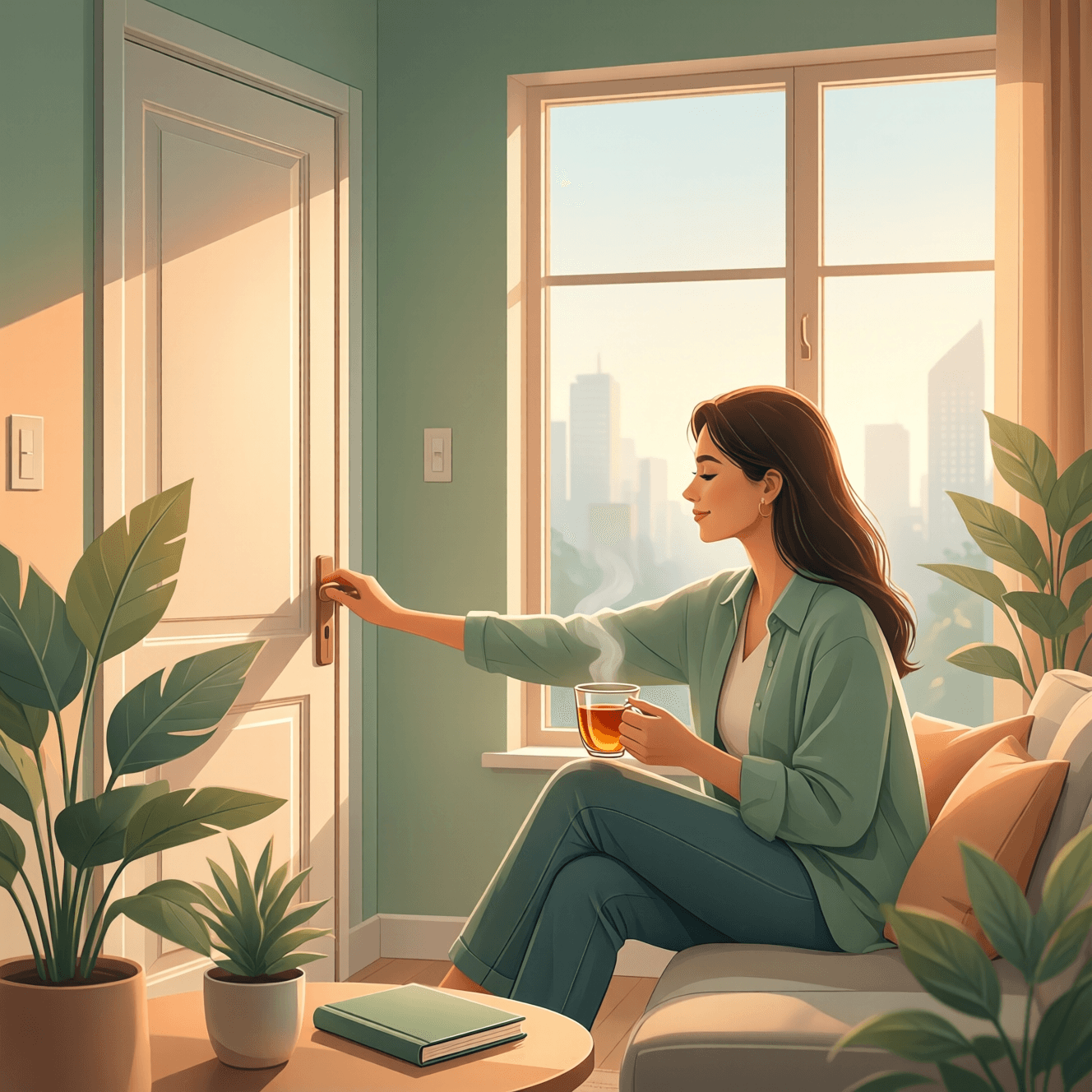 为了守护内心的平静,你必须愿意让别人失望。——特伦特·谢尔顿