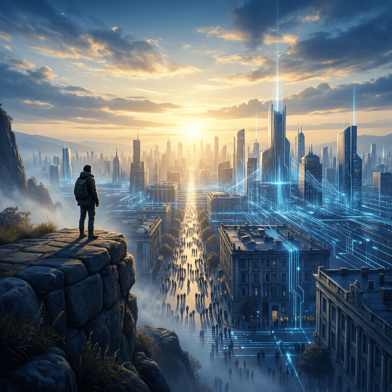 Why New Eras Begin with Uneasy Wonder The dawn of a new era never feels comfortable at first; curiosity and anxiety are simply proof that