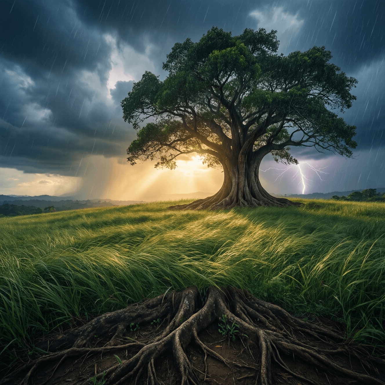 A tree with strong roots laughs at storms. — Malay Proverb