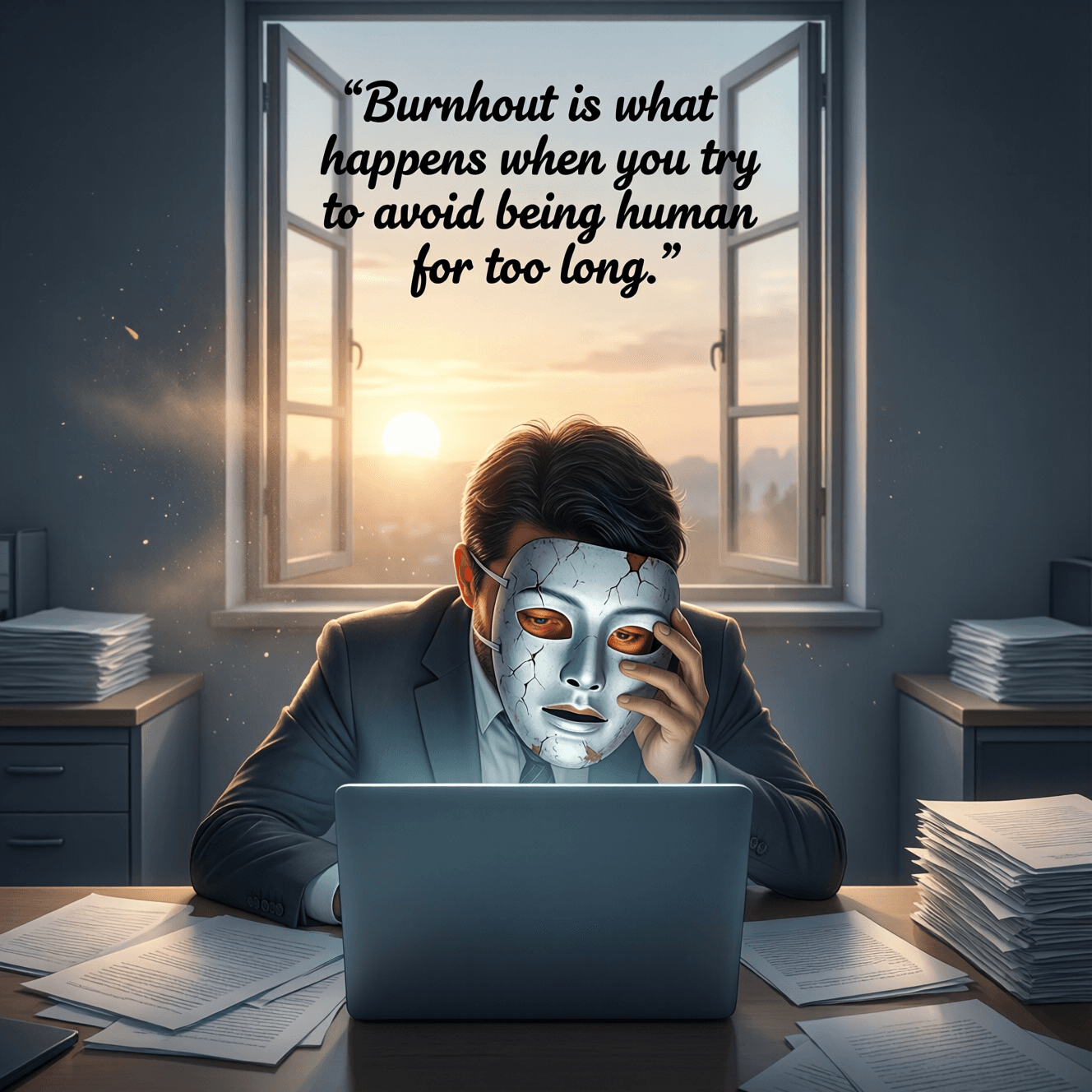 倦怠是当你试图太久避免做一个人时所发生的事情。——迈克尔·冈戈尔