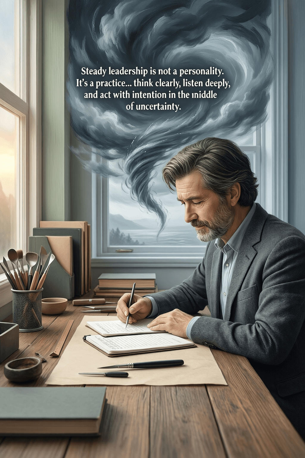 Steady Leadership as a Deliberate Daily Practice