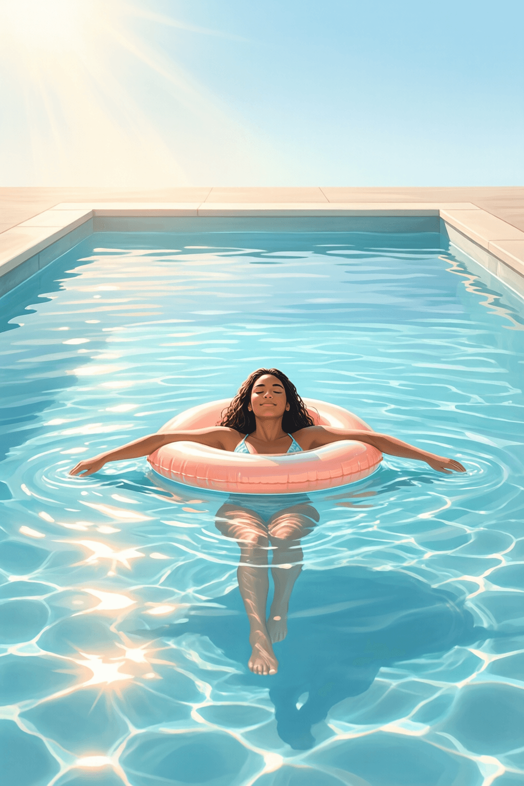 How Rest Quietly Teaches Us to Float When you rest, you catch your breath and it holds you up, like water wings. — Anne Lamott