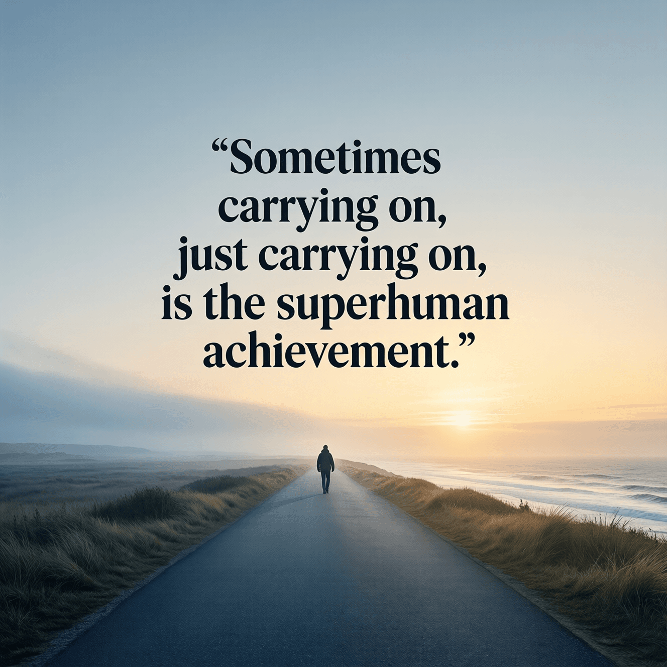 The Heroism Hidden in Simply Carrying On