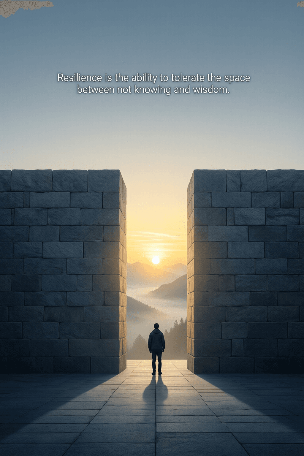 Resilience in the Space Between Uncertainty and Wisdom Resilience is the ability to tolerate the space between not knowing and wisdom. — Henkan
