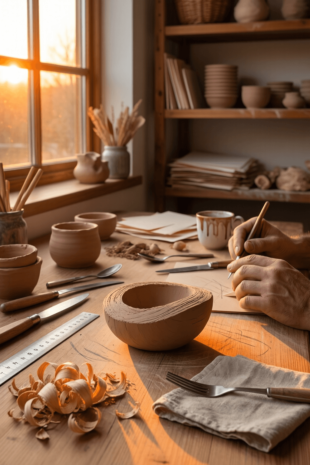 La artesanía como umbral tangible del arte La artesanía es el borde visible del arte. — David Bayles