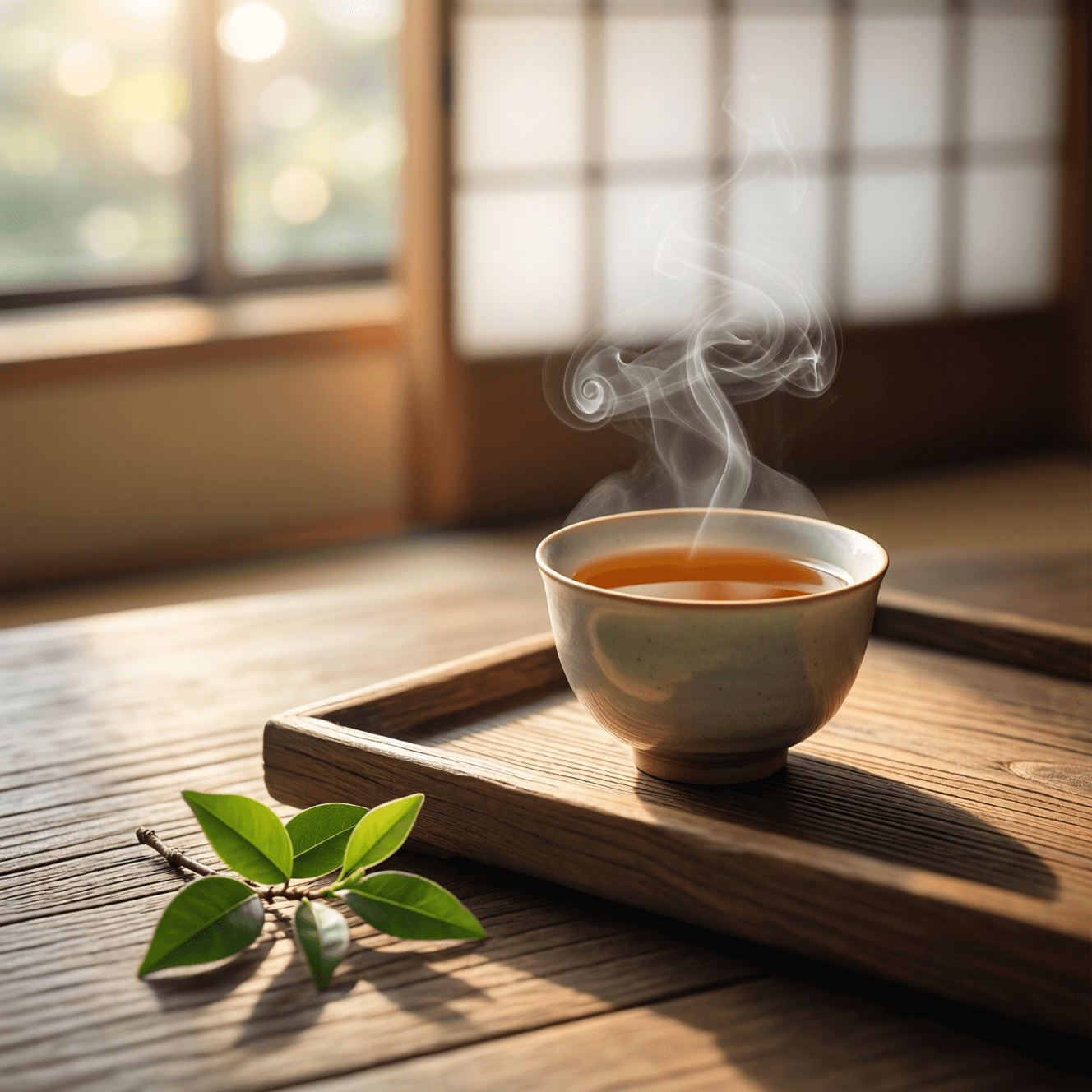 Drink your tea slowly and reverently, as if it is the axis of the world. — Thich Nhat Hanh