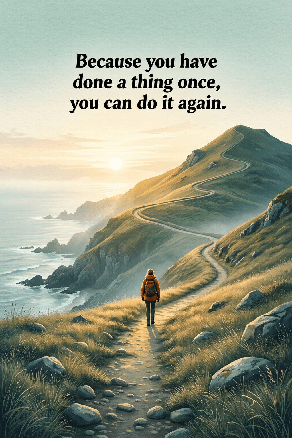 It is an error to imagine that because you have done a thing once, you can do it again. — Virginia W