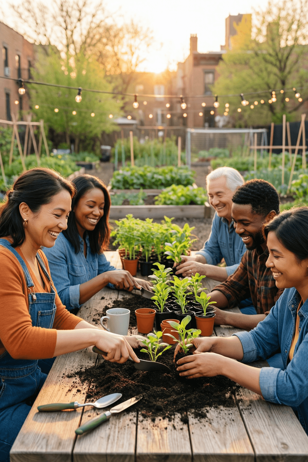 Community Gains Meaning Through Shared Action