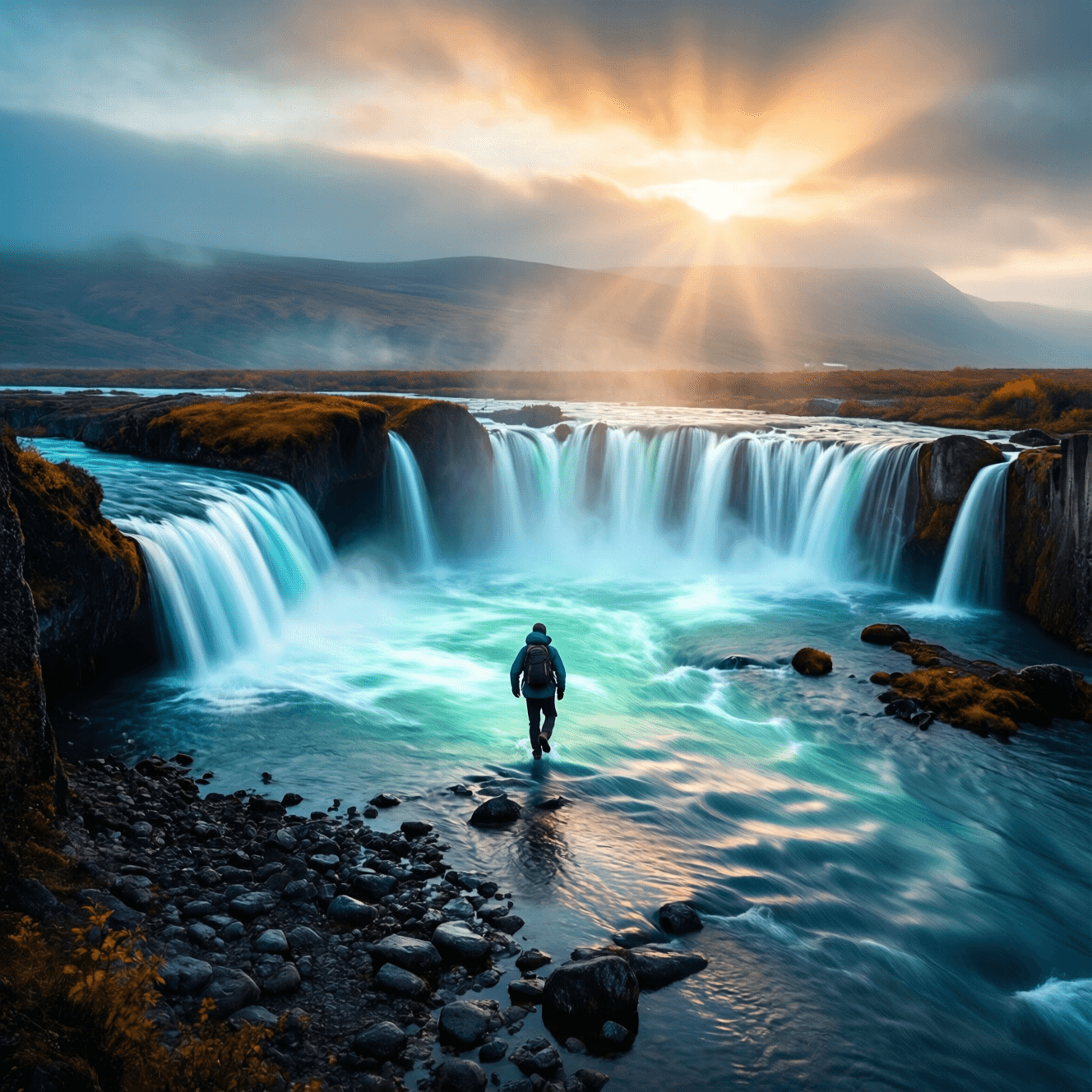 The only way to make sense out of change is to plunge into it. — Alan Watts