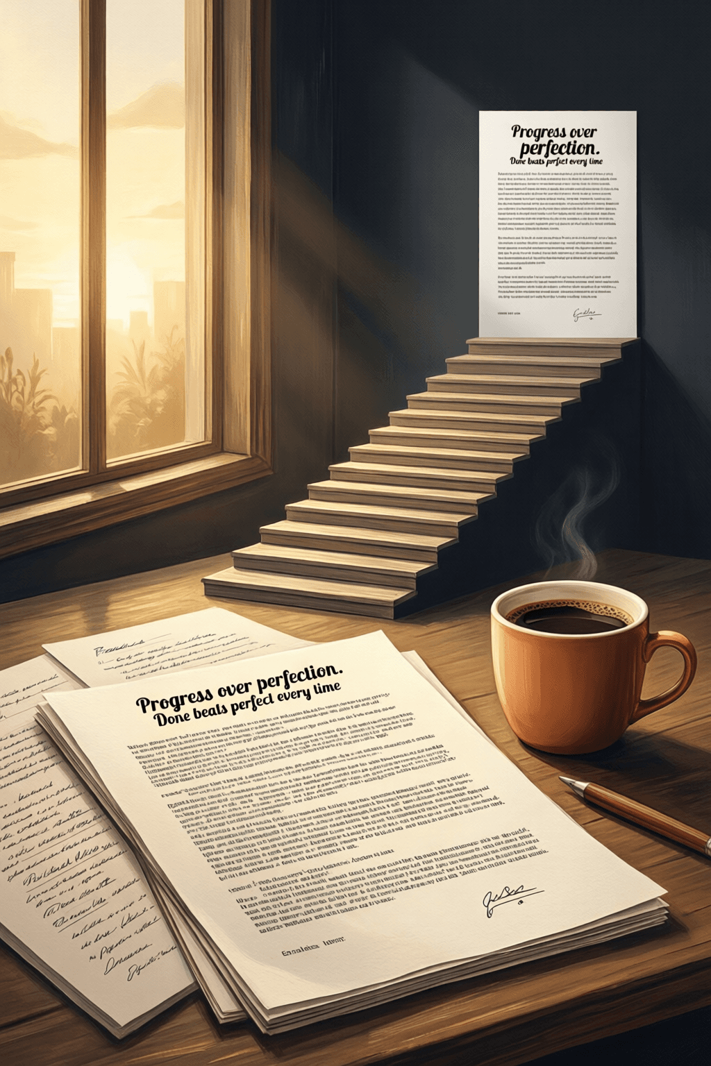 Why Progress Matters More Than Perfection Progress over perfection. Done beats perfect every time. — The Table Read Magazine