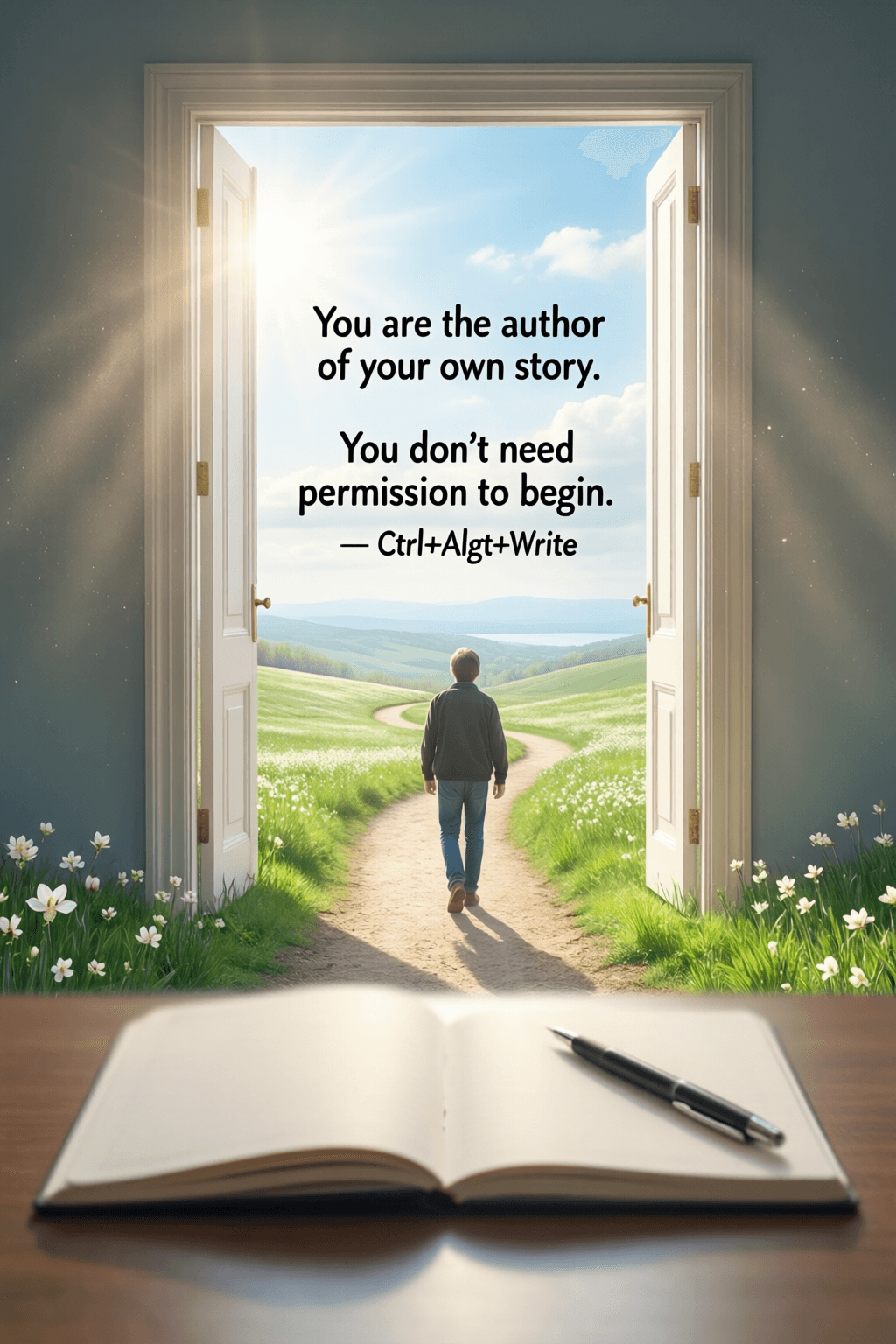 Begin Now: Authoring Your Own Story