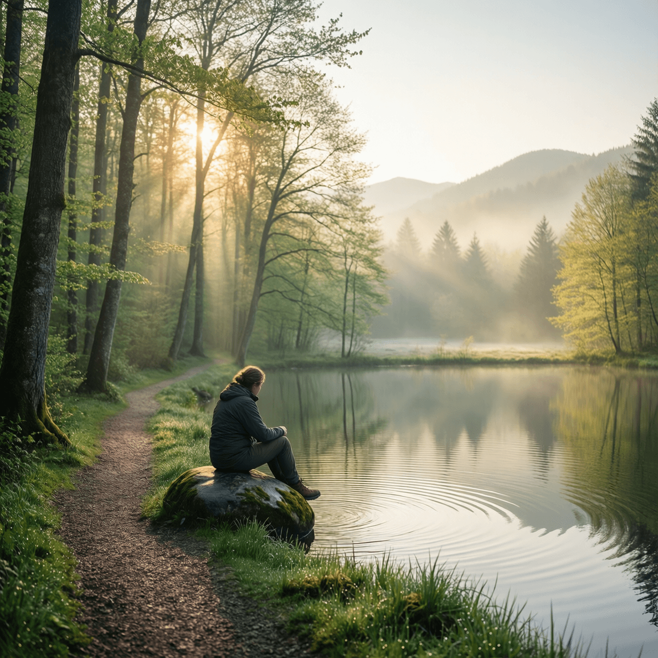 智慧并不是我们必须努力去获得的东西。相反,当我们放慢脚步,留意已经存在的一切时,它会自然而然地生起。——海明·苏尼姆