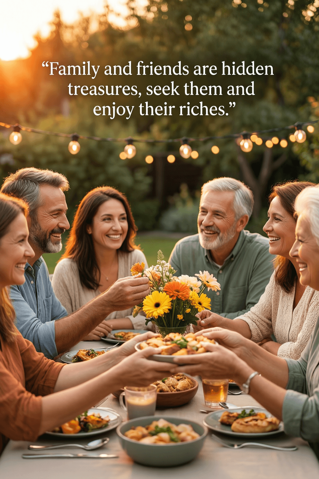 Family and Friends as Life’s Hidden Treasures
