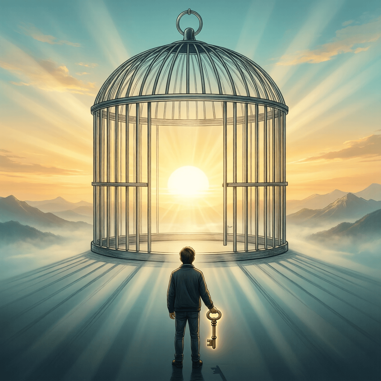 The greatest prison is in your own mind, and the key is in your pocket. — Edith Eger