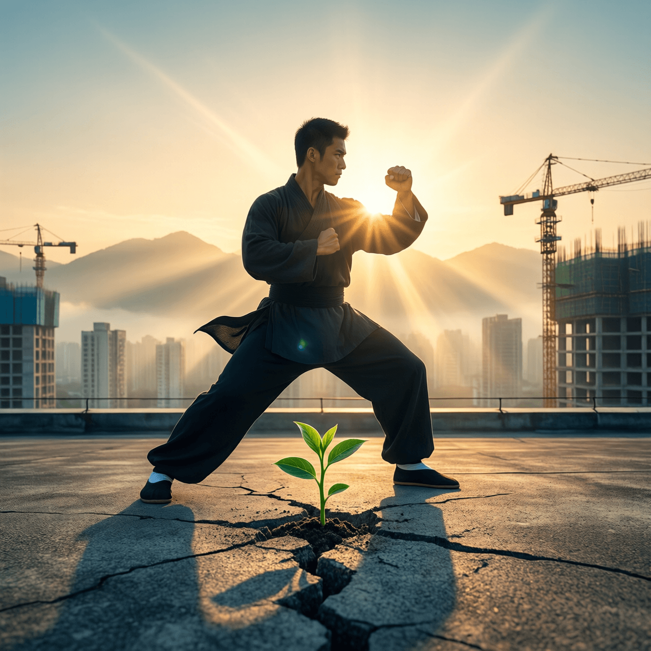 去他的环境;我创造机会。——李小龙