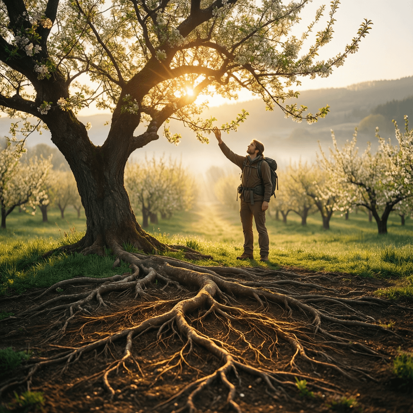 Maybe you are searching among the branches, for what only appears in the roots. — Rumi