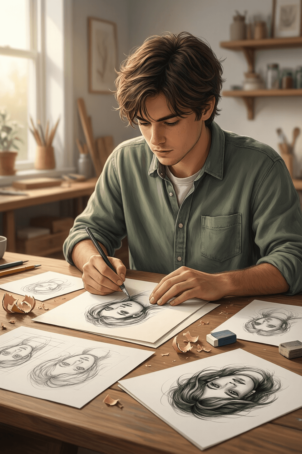 Patience and Ruthless Standards in Creative Growth