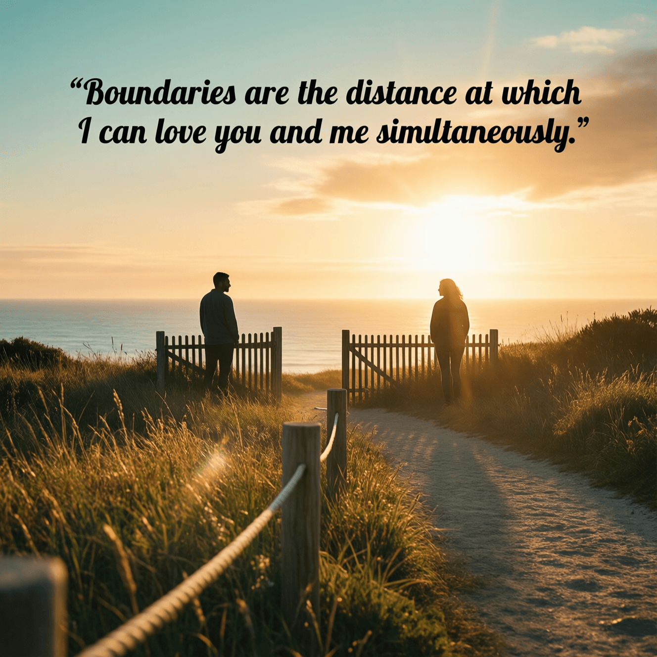 Boundaries are the distance at which I can love you and me simultaneously. — Prentis Hemphill