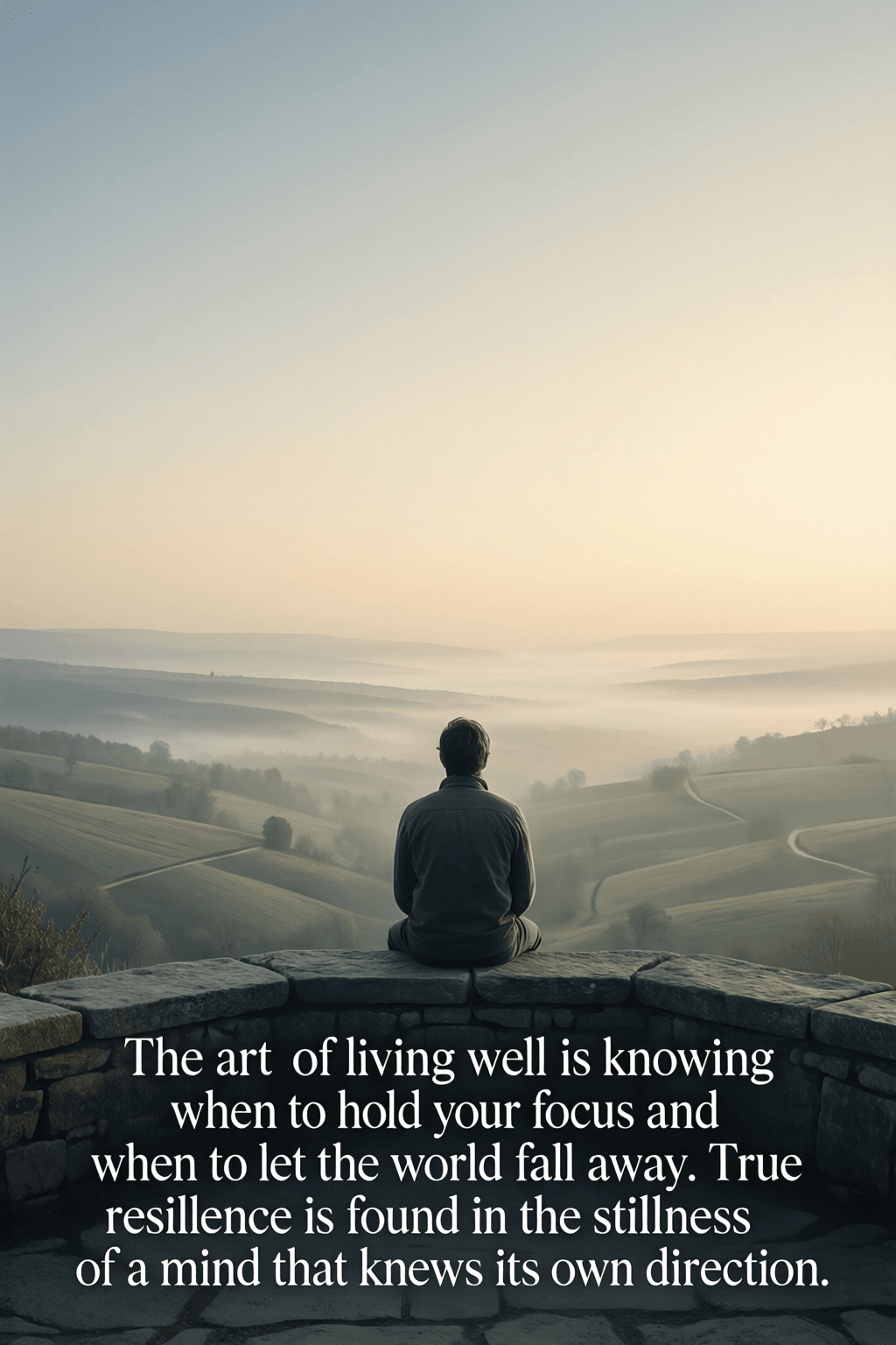 Stillness, Focus, and the Art of Resilience The art of living well is knowing when to hold your focus and when to let the world fall away. True