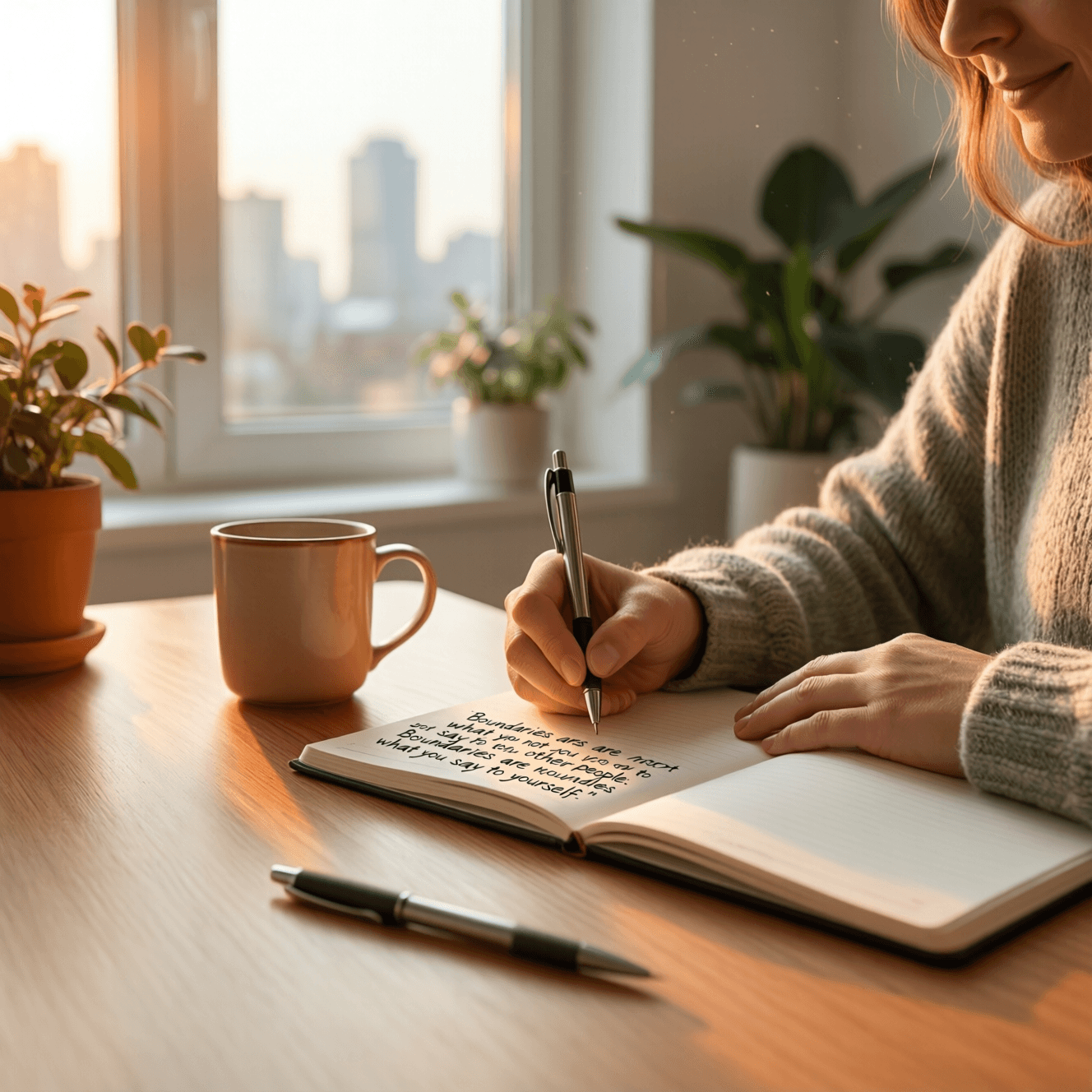 界限不是你对别人说什么。界限是你对自己说什么。——梅尔·罗宾斯