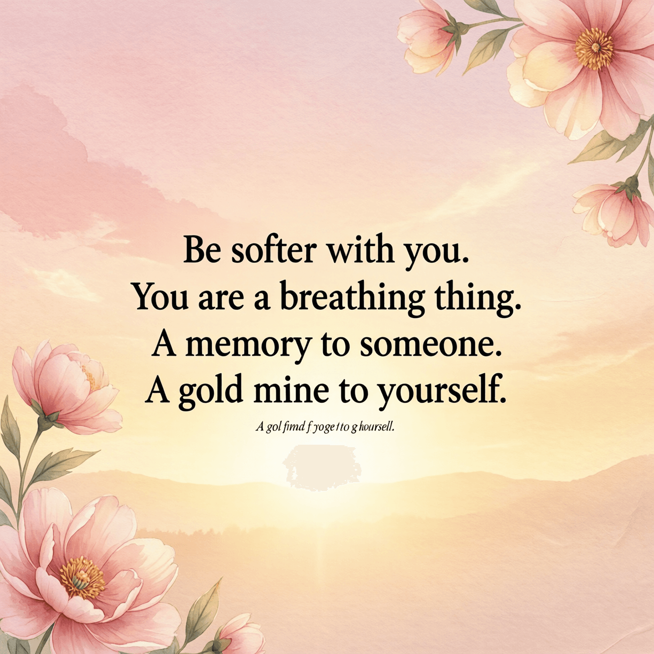 Softness as Survival and Self-Recognition