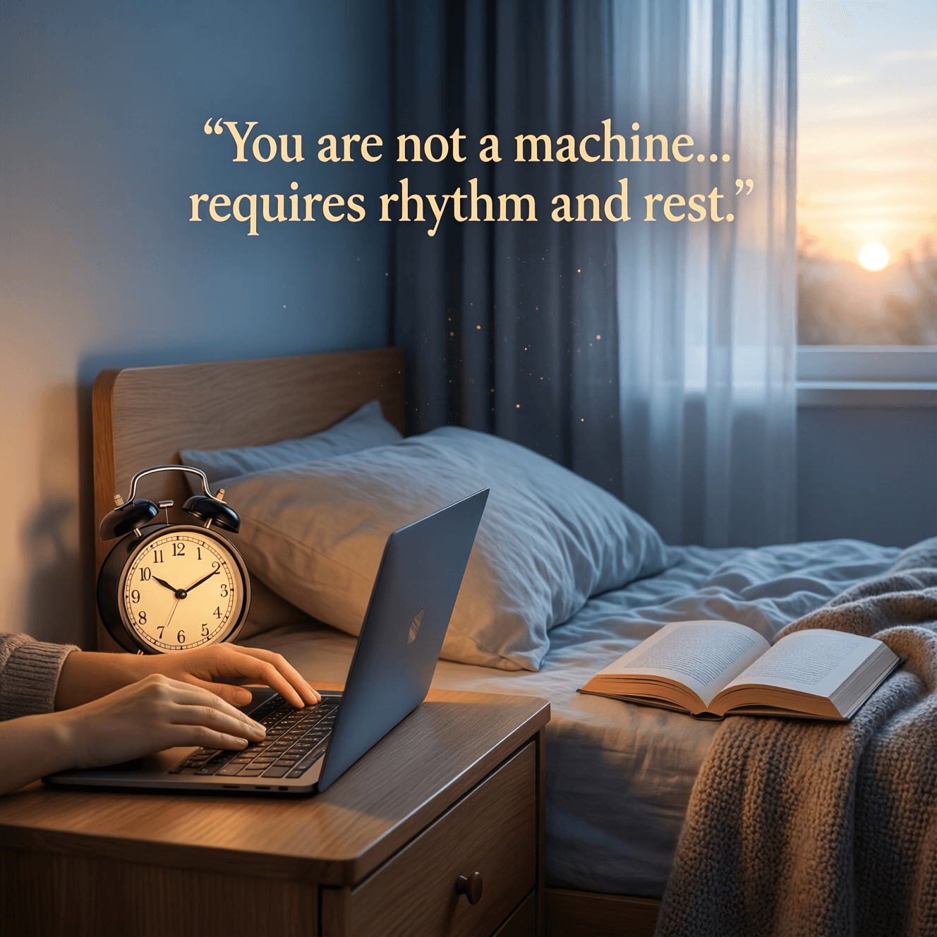 You are not a machine. You are a biological being that requires rhythm and rest to function at its highest level. — Dr. Nicole LePera