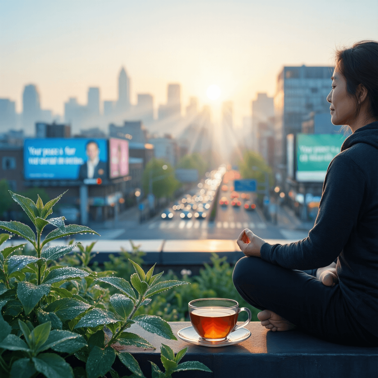 在一个要求你持续关注的世界里,你的平静是一种抵抗。——佚名