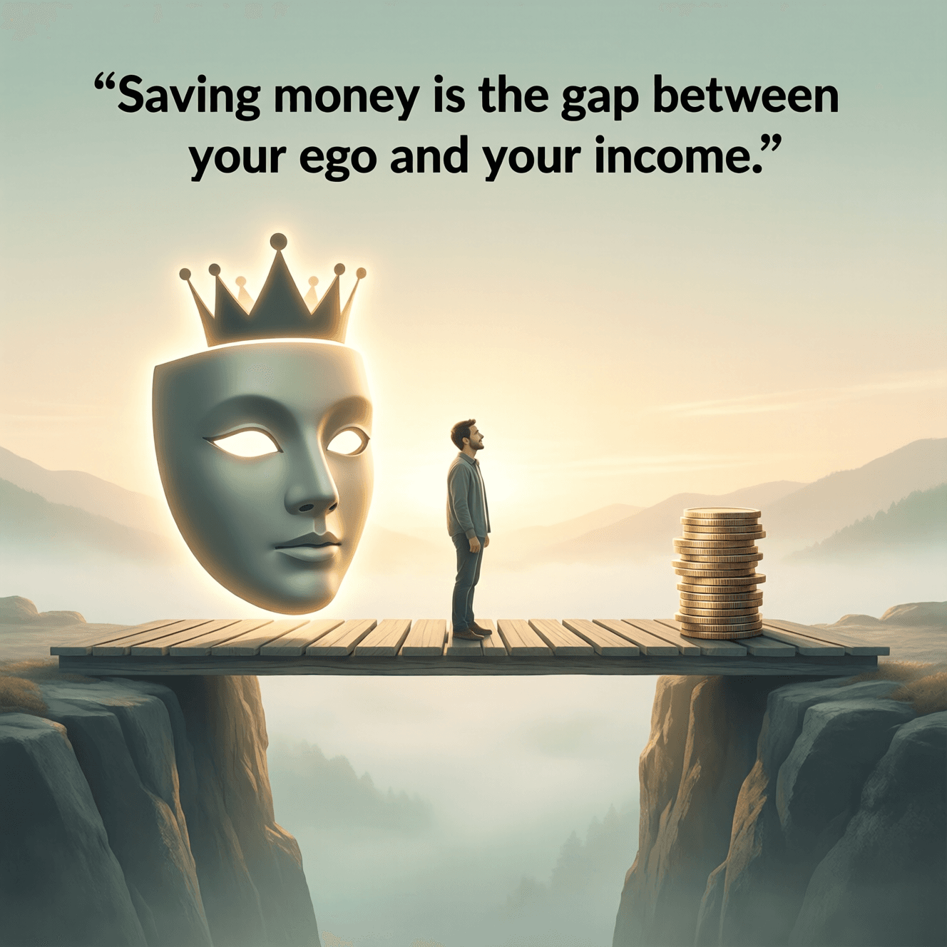 Saving money is the gap between your ego and your income. — Morgan Housel