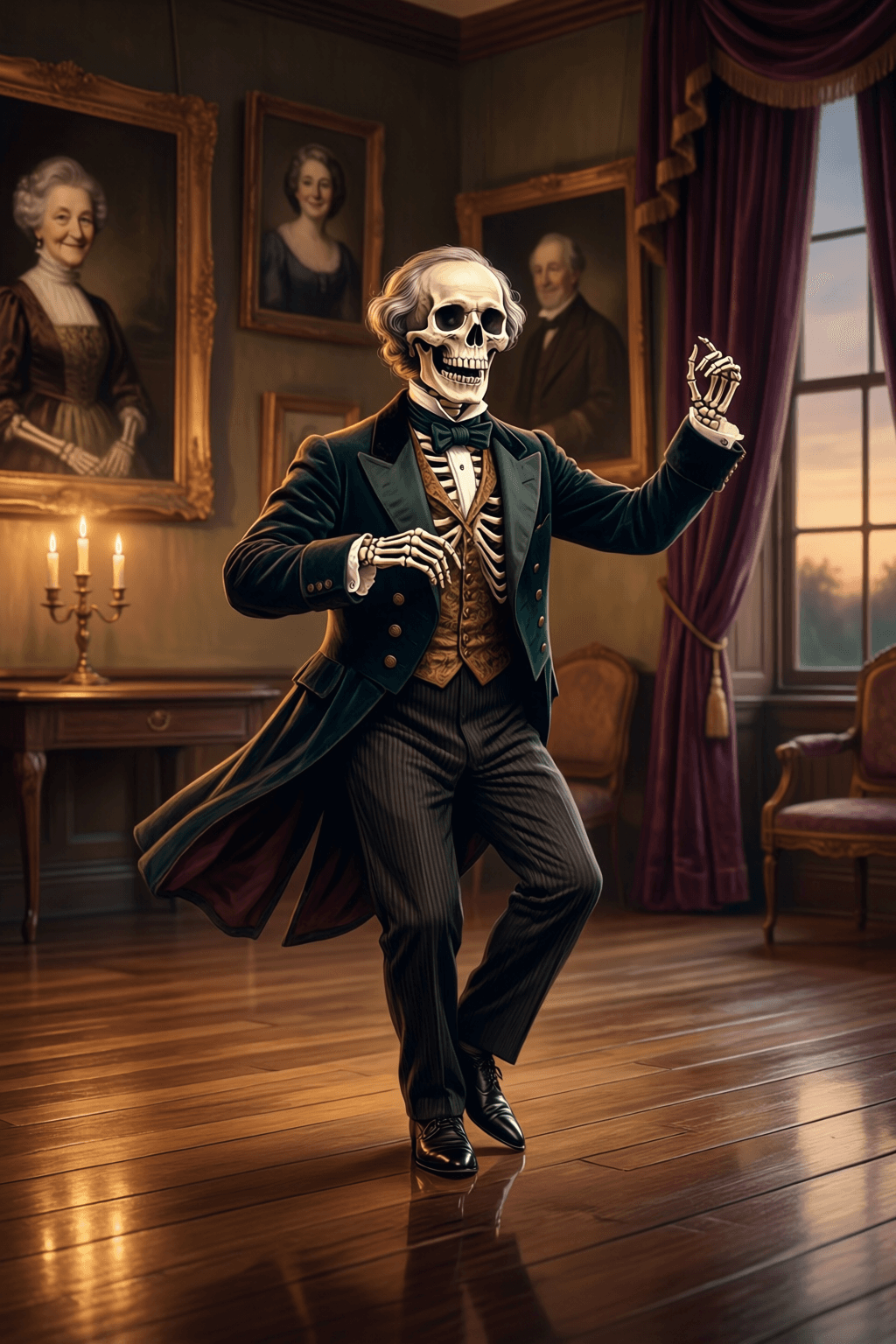 Making Peace With the Family Skeleton If you cannot get rid of the family skeleton, you may as well make it dance. — George Bernard Shaw