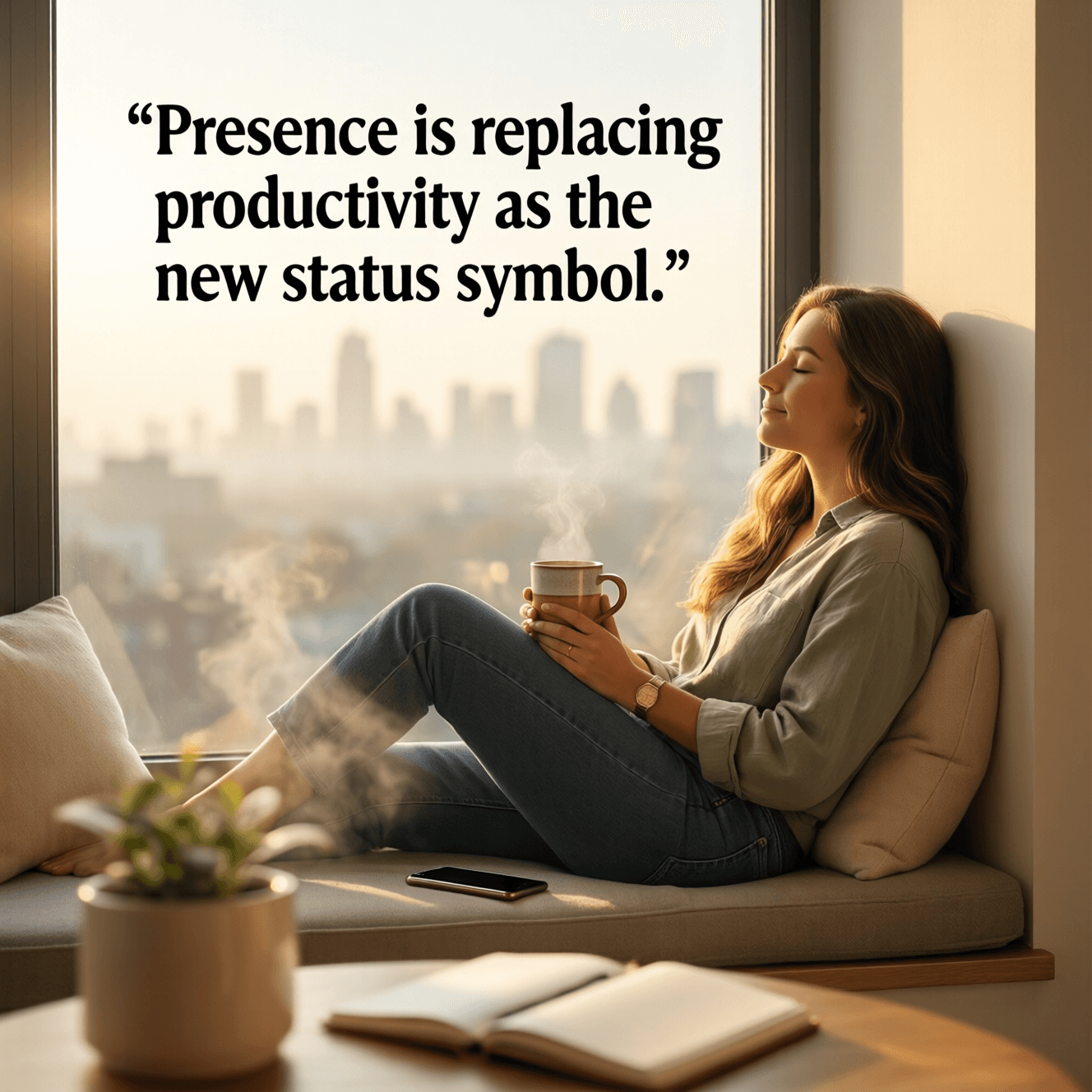 Presence is replacing productivity as the new status symbol. — Dr. Neeta Bhushan