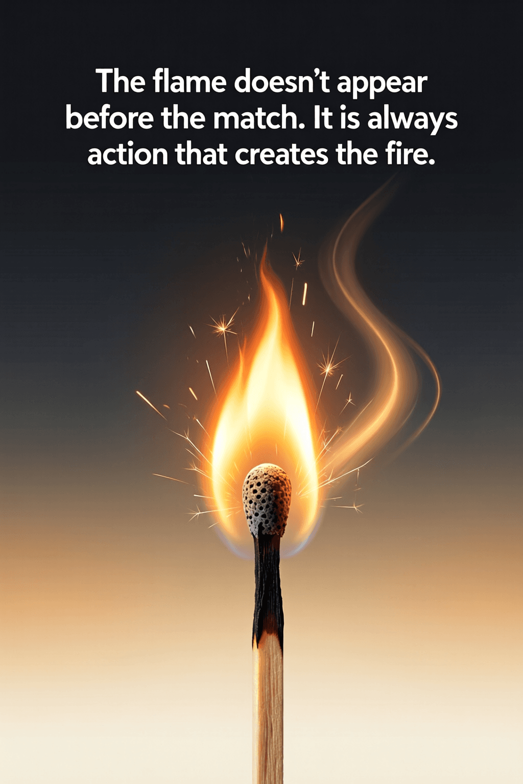 Action Sparks the Fire of Achievement