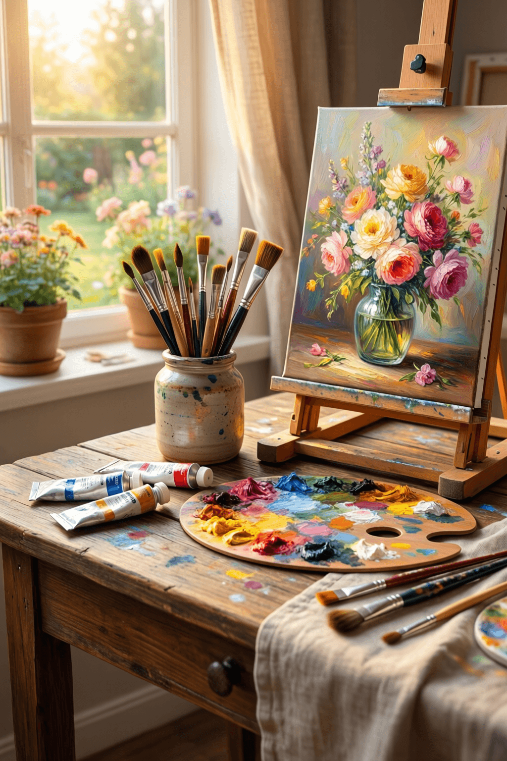Painting Deepens Delight in the Visible World The more I paint, the more I like everything. — Pierre-Auguste Renoir