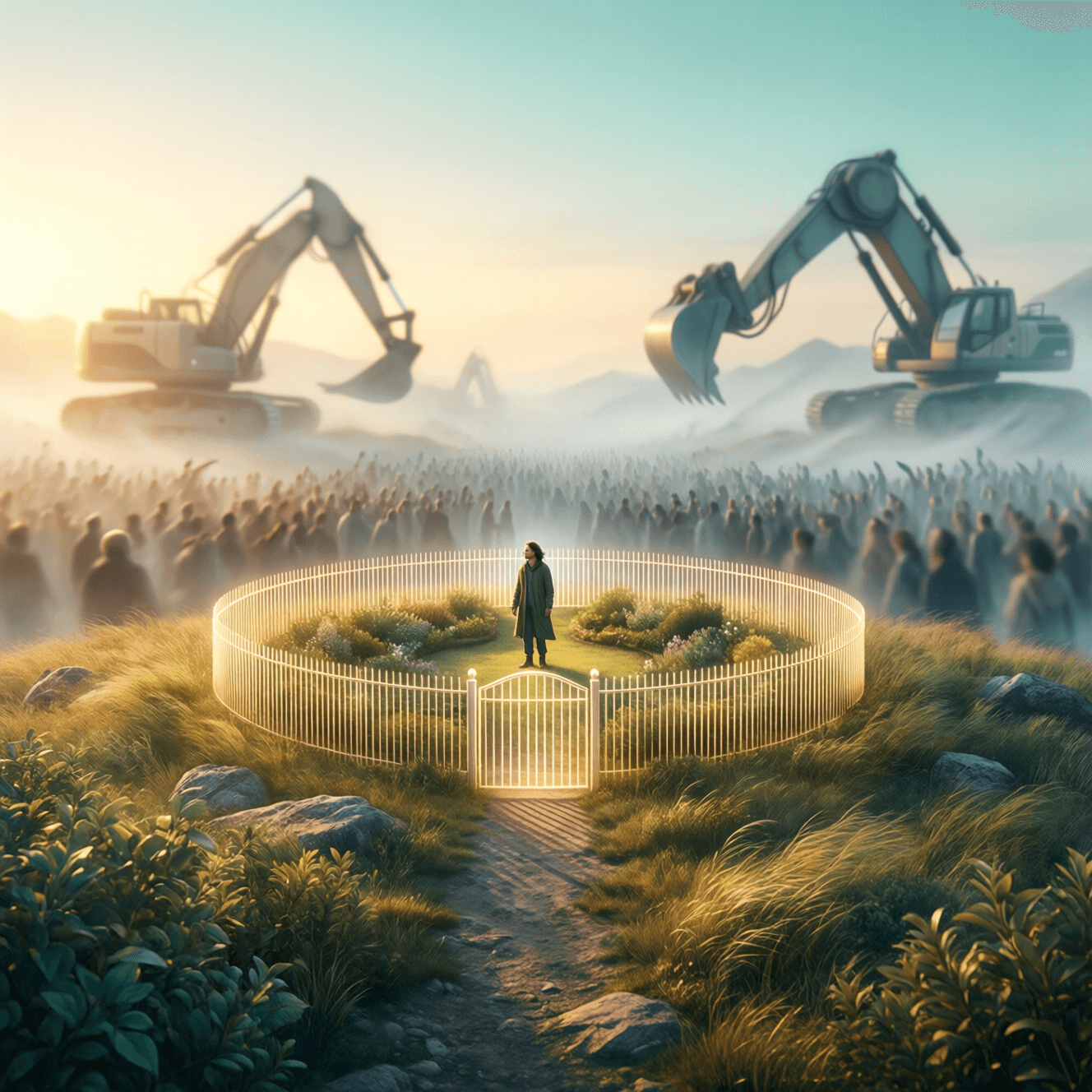 Guard your 'no' like a holy thing. It is the only fence around your sanity in a world that profits from your exhaustion. — Unknown