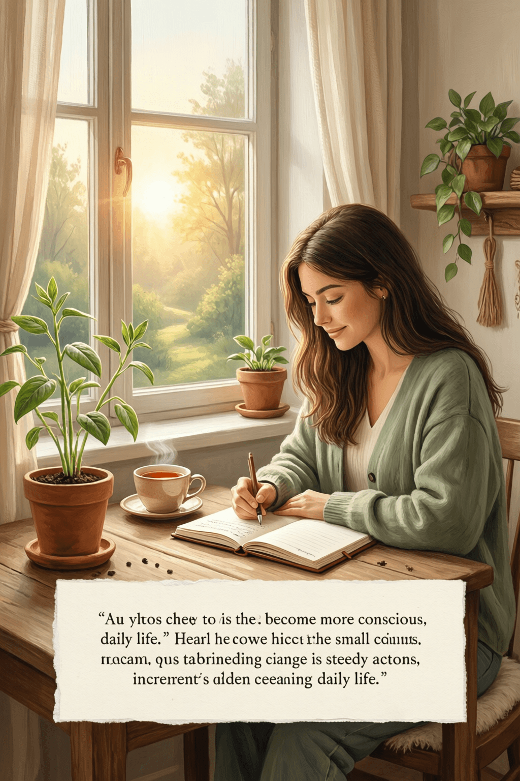 Conscious Living as the Root of Real Change The most important form of incremental change is the decision by the individual to become more consc