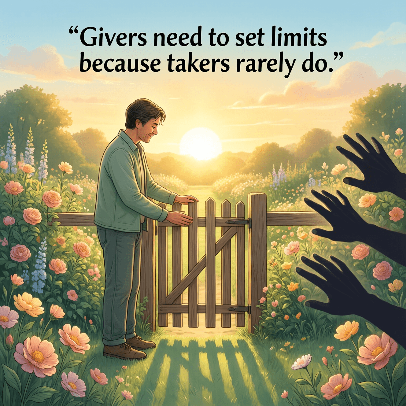 Givers need to set limits because takers rarely do. — Rachel Wolchin