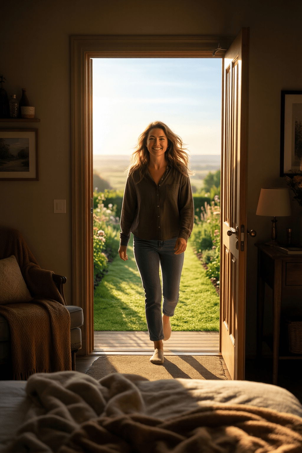 No confundas la comodidad con la felicidad; la comodidad es un lugar tranquilo donde esconderse, mientras que la felicidad es el subproducto de una vida realmente vivida. — Glennon Doyle