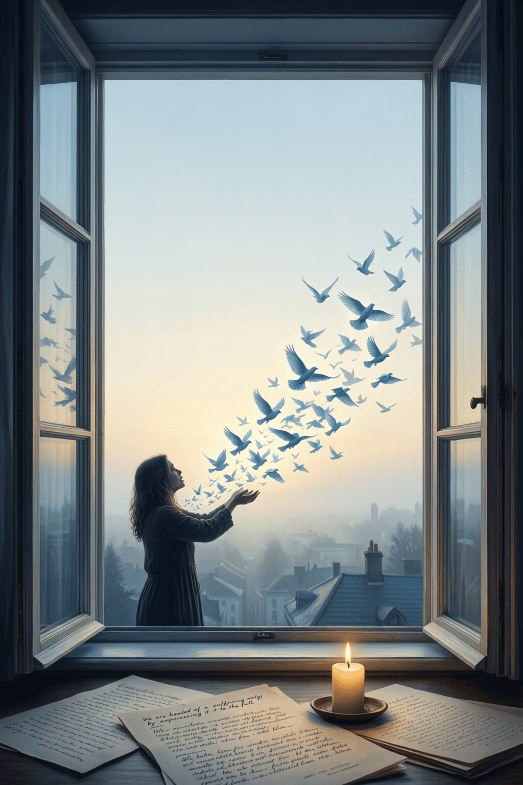 Healing Through the Full Expression of Suffering We are healed of a suffering only by expressing it to the full. — Marcel Proust