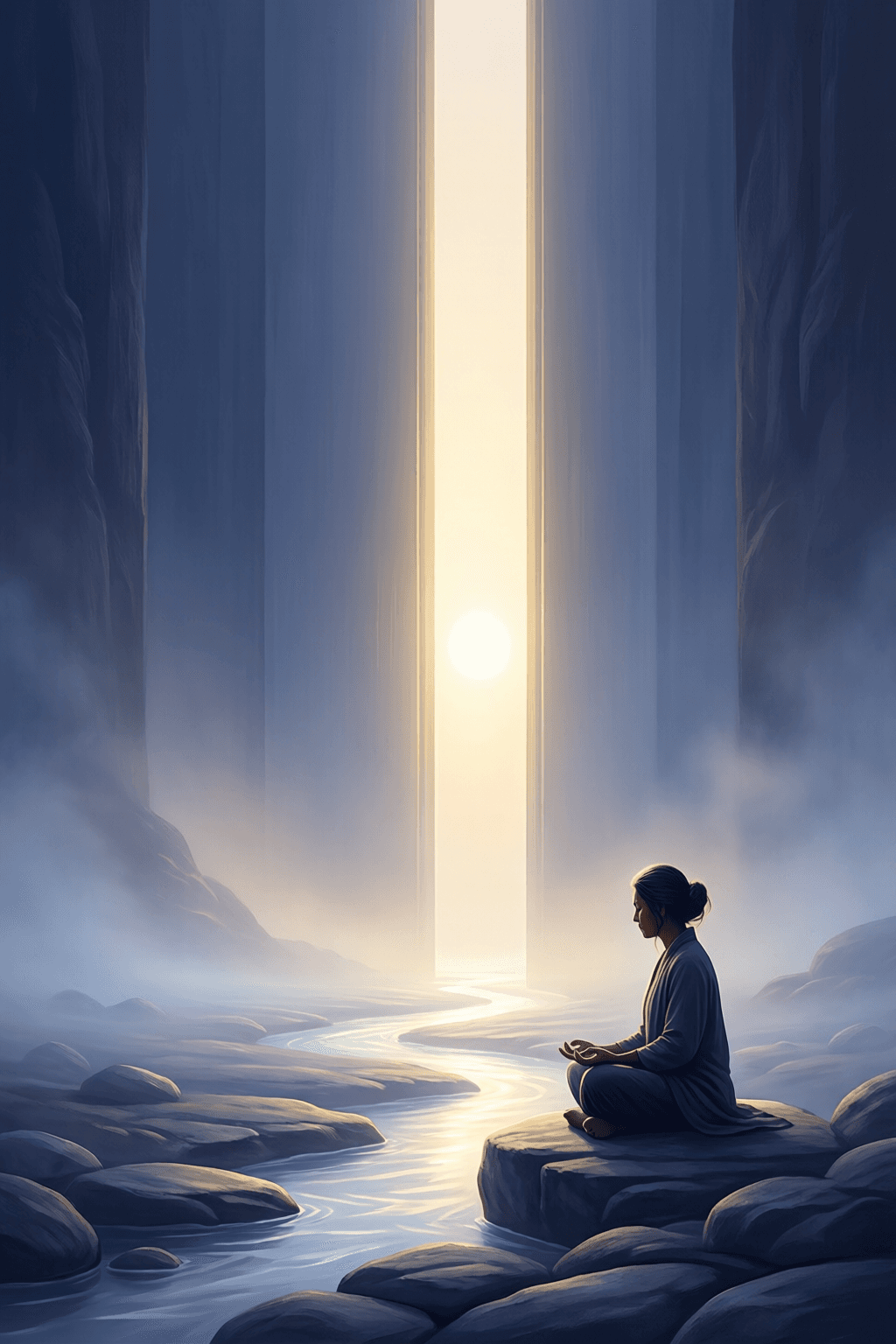 Silence Opens the Channel to Presence There is a channel between voice and presence, a way where information flows. In disciplined silence