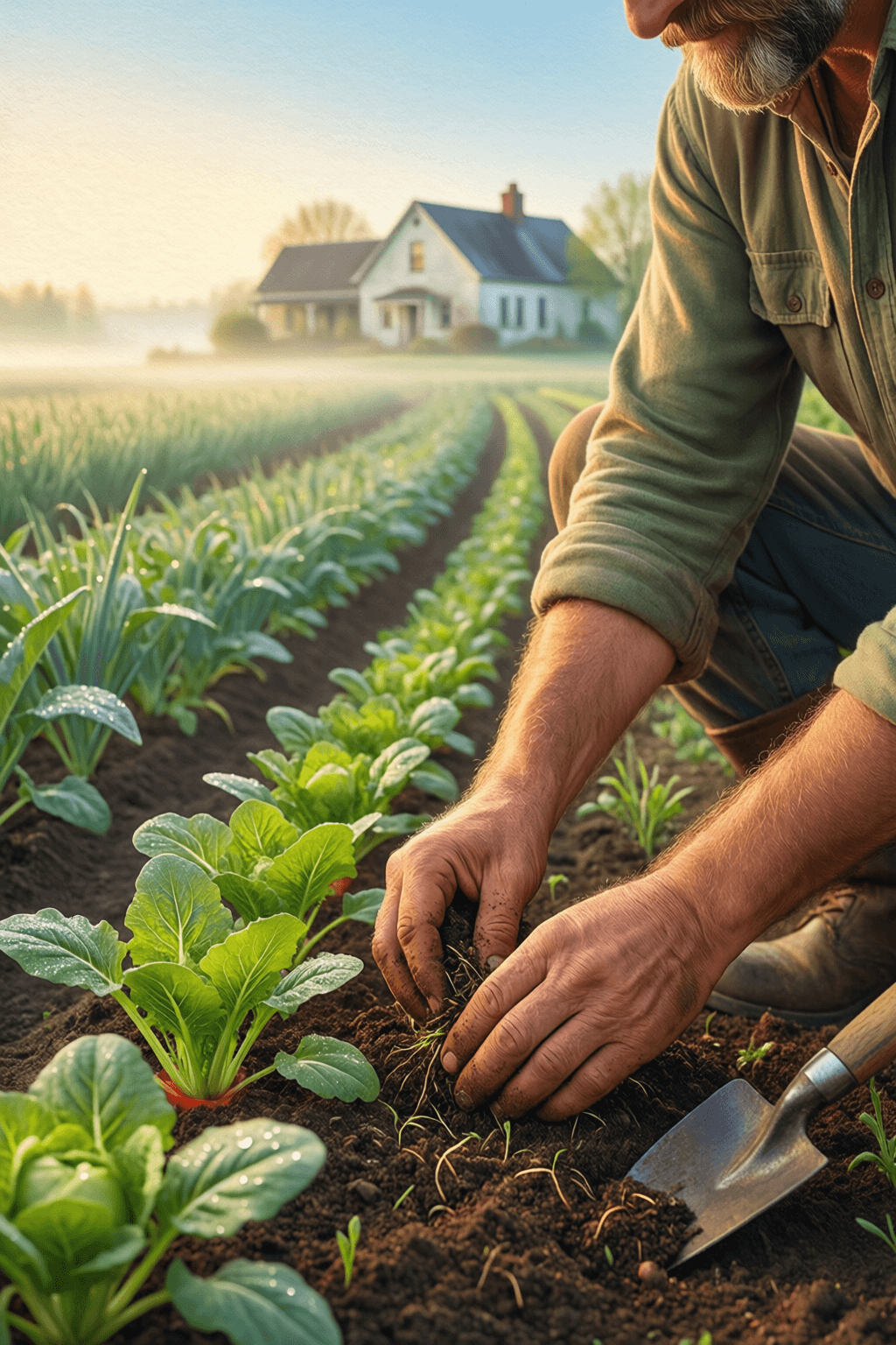 Farming as the Cultivation of Human Life The ultimate goal of farming is not the growing of crops, but the cultivation and perfection of huma