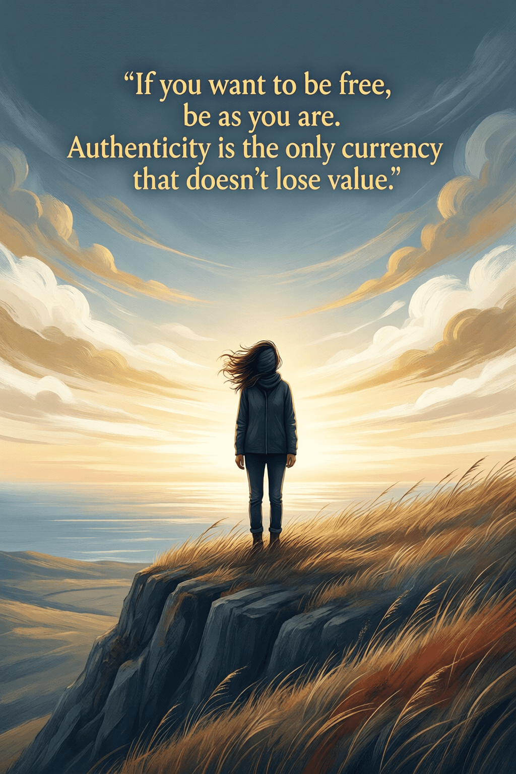 Authenticity as the Price of Real Freedom If you want to be free, be as you are. Authenticity is the only currency that doesn't lose value. —