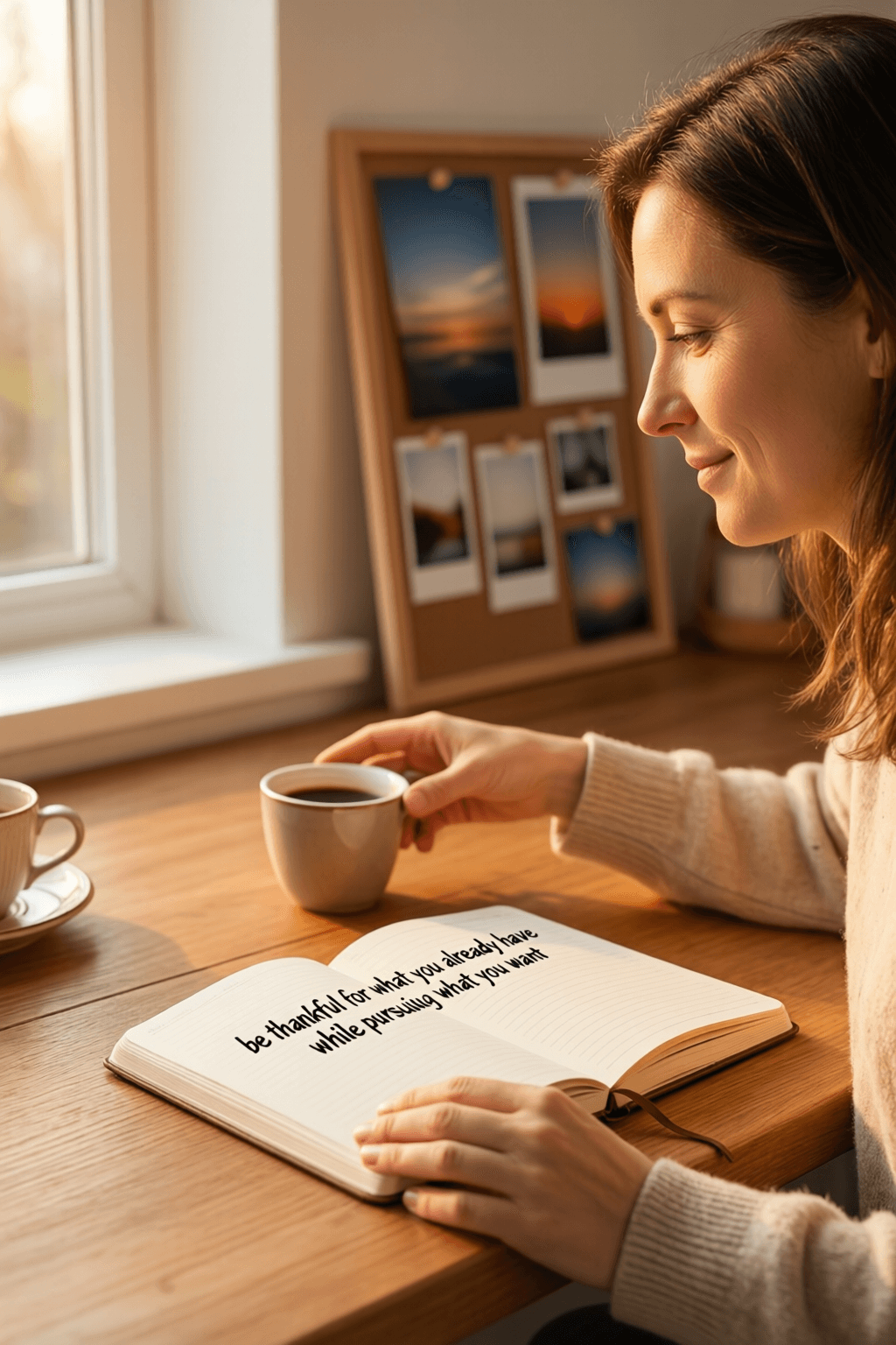 Gratitude While Reaching for Greater Things