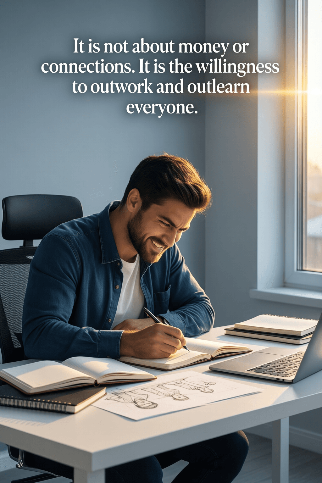 Outworking and Outlearning as the Real Advantage