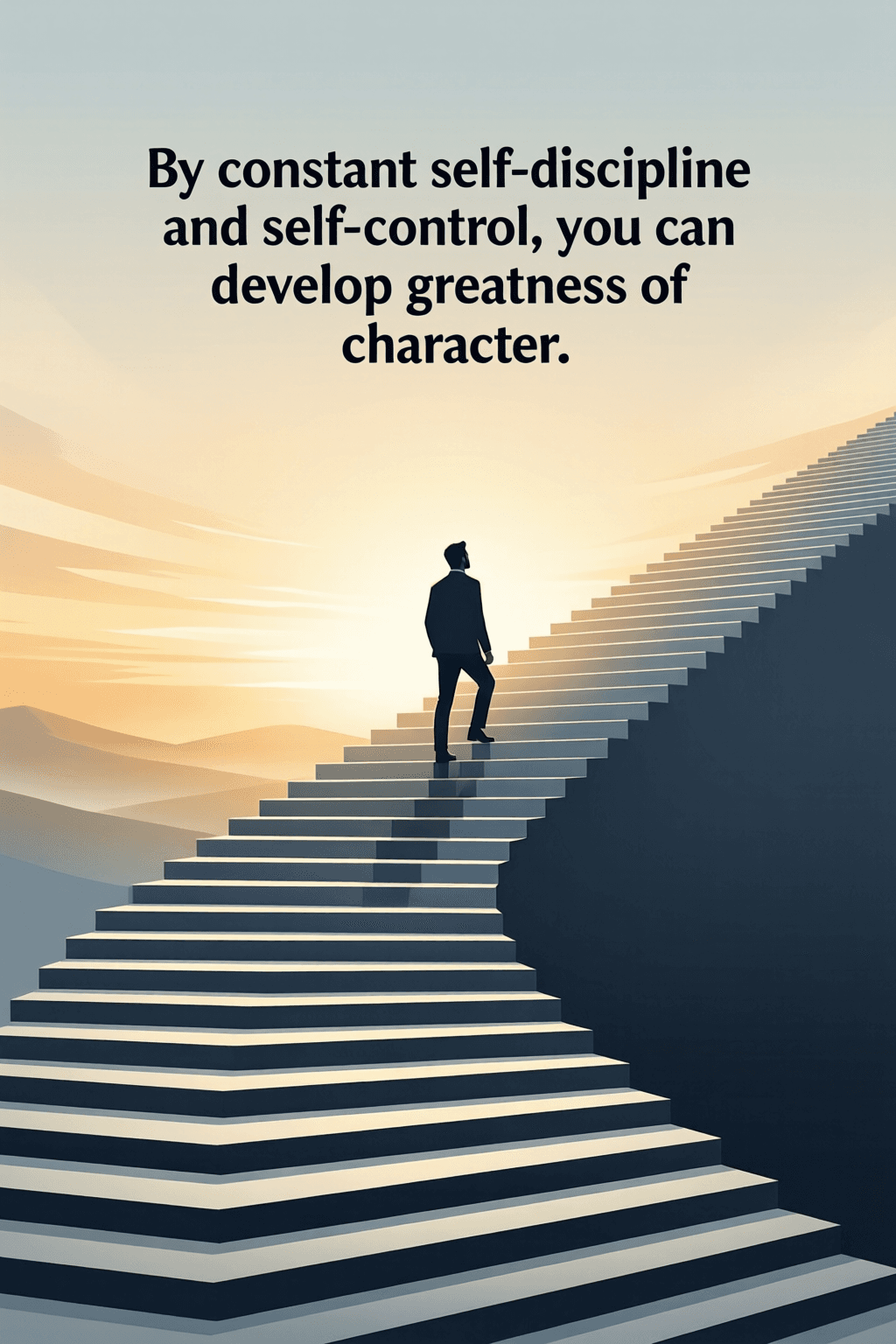 Self-Discipline as the Foundation of Character By constant self-discipline and self-control, you can develop greatness of character. — Grenville Kl