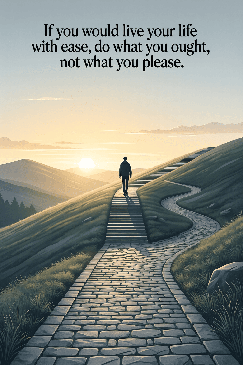 Ease Comes From Duty Over Desire