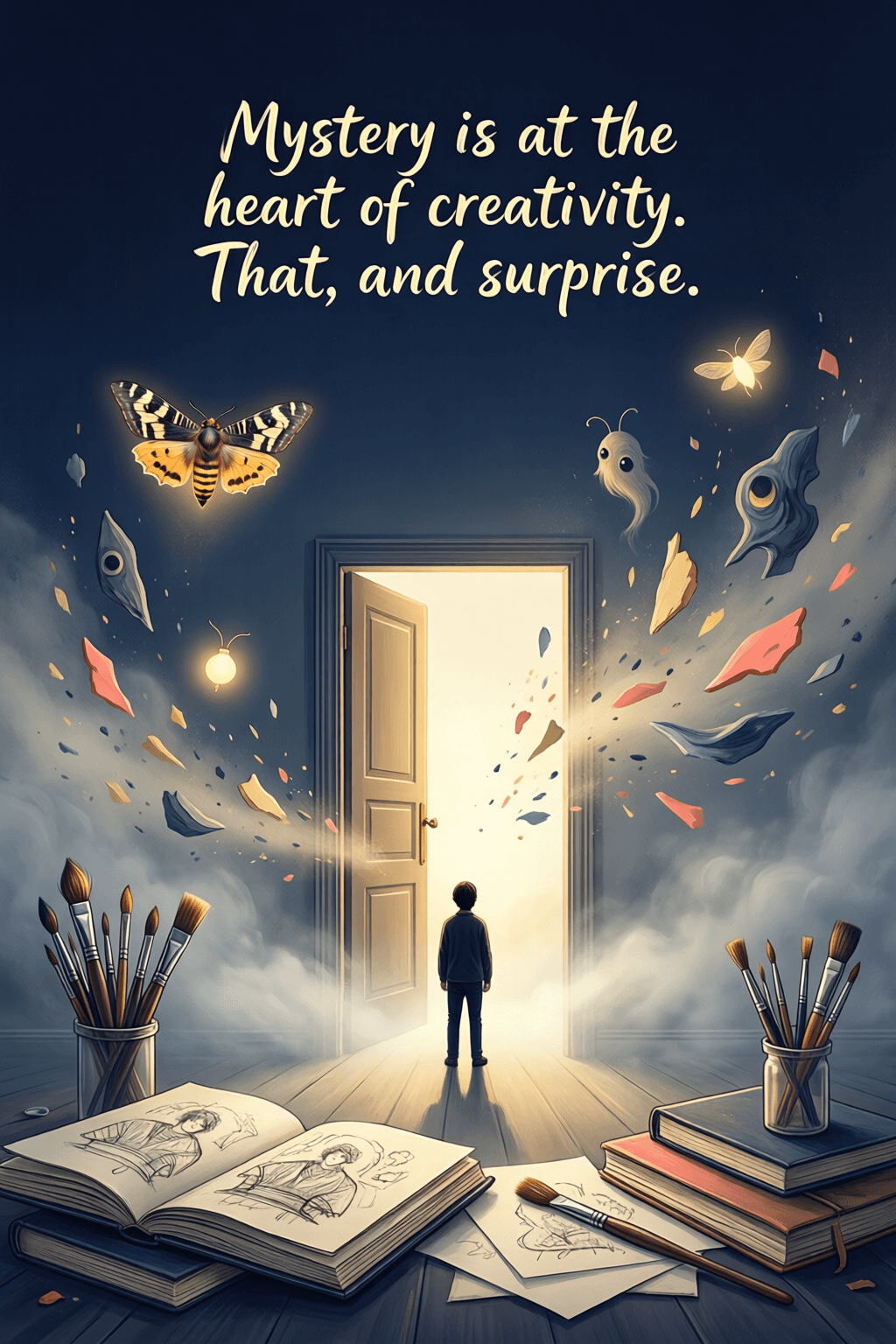 Mystery and Surprise as Creative Forces