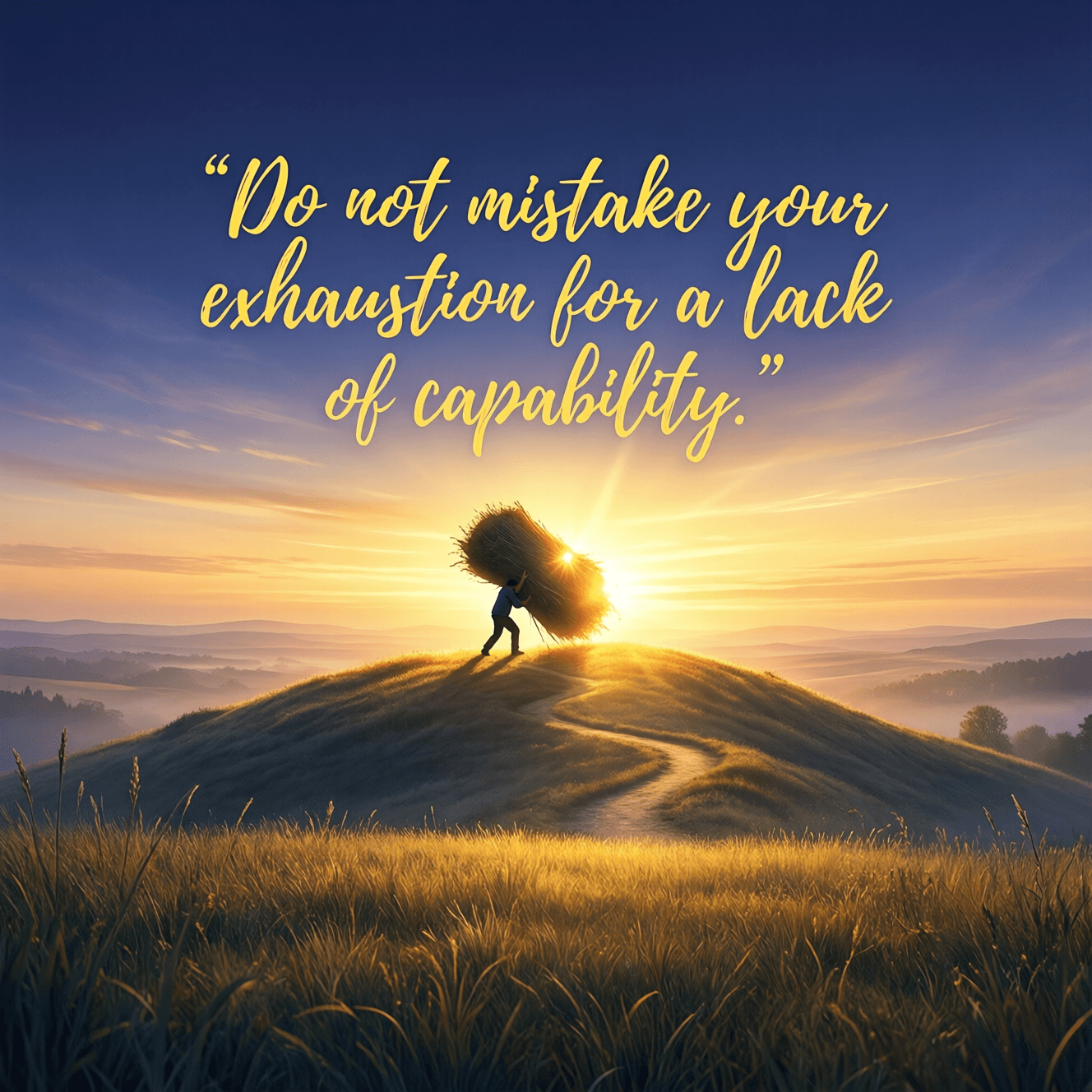 Exhaustion Is Not the Same as Inadequacy