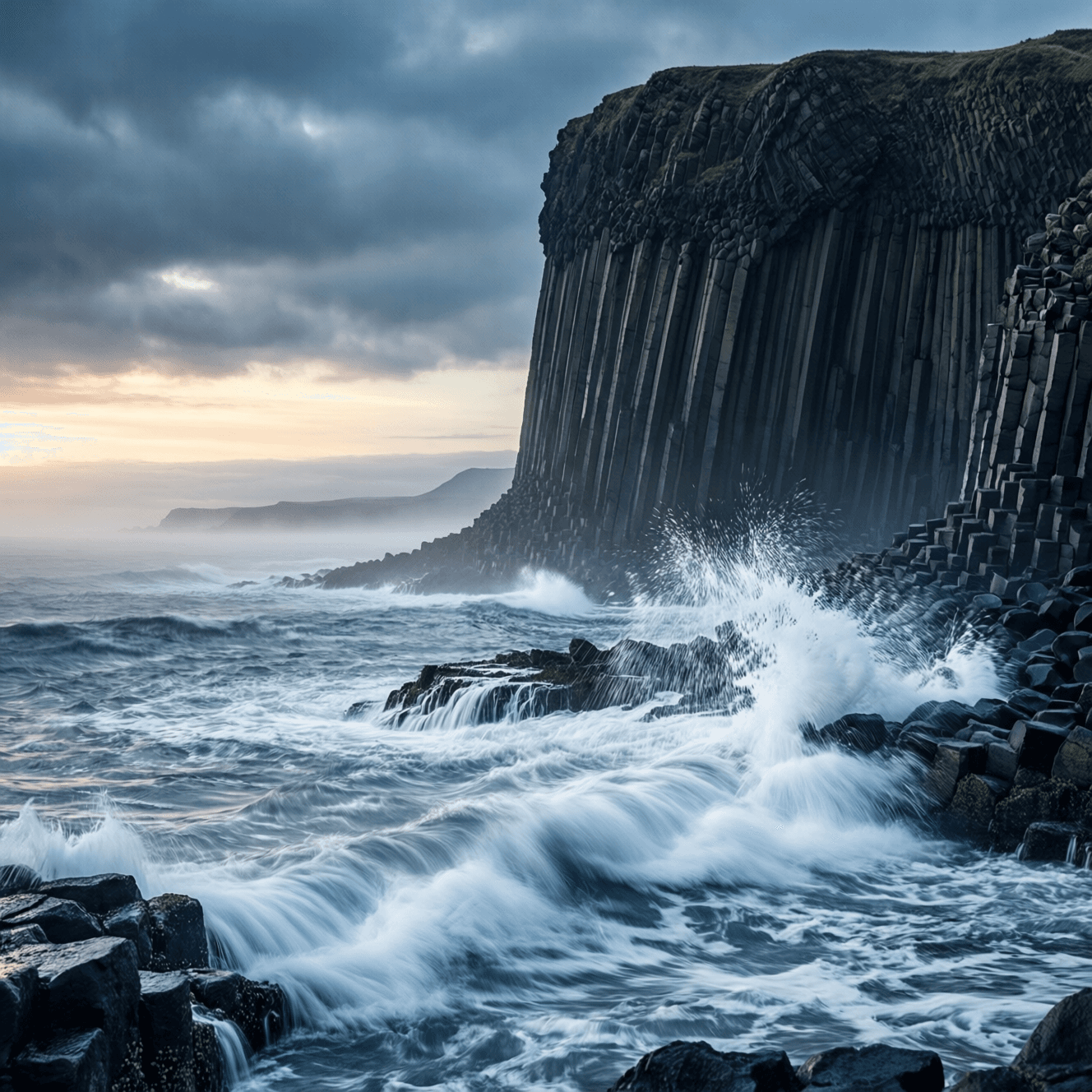 Standing Firm Like a Cliff in Storms