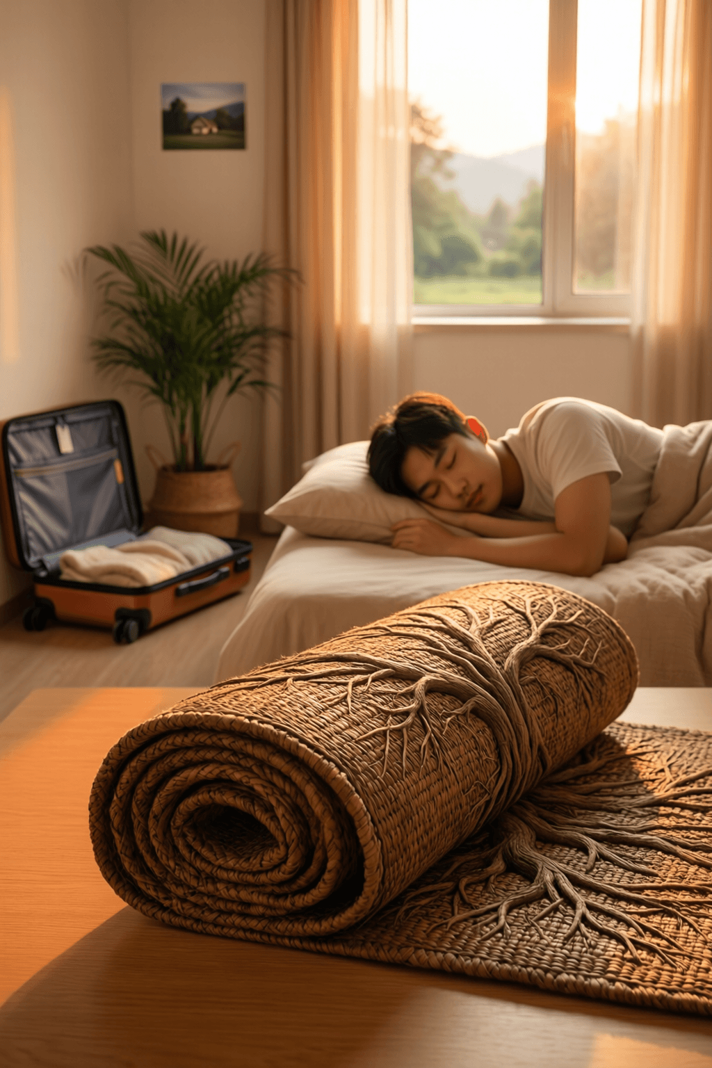 我一直随身带着我的根;把它们卷起来,我就用它们当枕头。——弗朗西斯科·S·阿拉尔孔