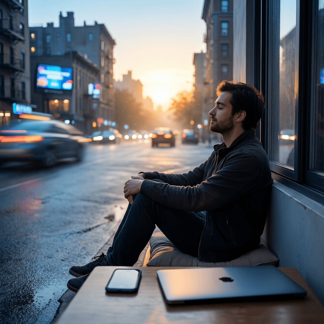 In an age of constant motion, sitting still is a radical act of power. Do not surrender your focus to the machine. — Pico Iyer