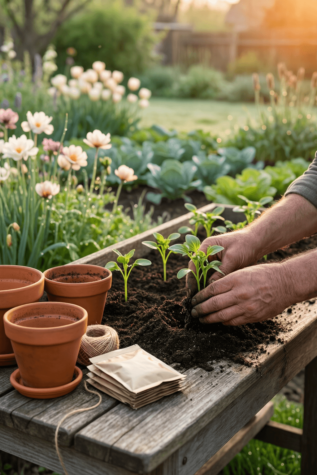 What a Garden Teaches the Human Spirit A garden is a grand teacher. It teaches patience and careful watchfulness; it teaches industry and t
